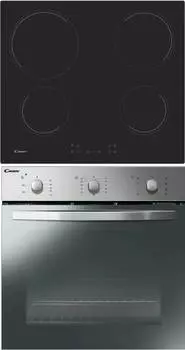 Встраиваемый комплект Candy FCP602X/ECH64CC нержавеющая сталь черный (33900651)