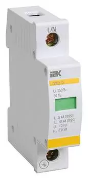 Выключатель автоматический IEK MOP20-1-B 30A тип B 1П 400В 1мод (упак.:1шт)