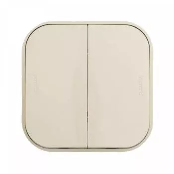Выключатель Legrand Quteo слоновая кость (782232)