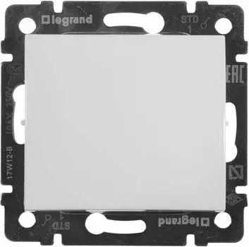 Выключатель Legrand Valena белый (774401)