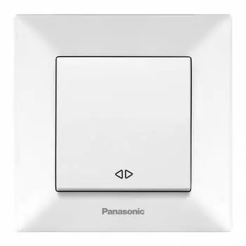 Выключатель Panasonic Arkedia белый глянцевый (wmtc00052wh-ru)