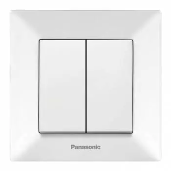 Выключатель Panasonic Arkedia белый глянцевый (wmtc00122wh-ru)