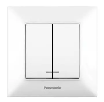 Выключатель Panasonic Arkedia Slim белый (wntc00102wh-ru)