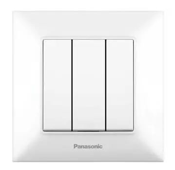 Выключатель Panasonic Arkedia Slim белый (wntc00152wh-ru)