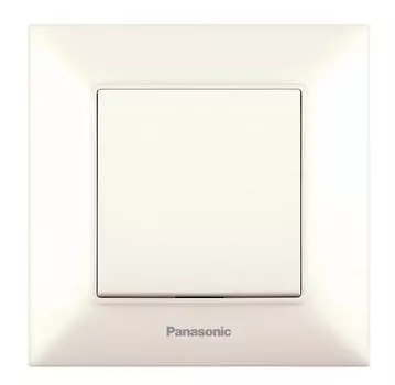 Выключатель Panasonic Arkedia Slim бежевый (wntc00012bg-ru)