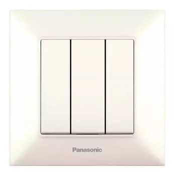 Выключатель Panasonic Arkedia Slim бежевый (wntc00152bg-ru)