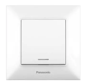 Выключатель Panasonic Arkedia Slim WNTC00432WH-RU белый