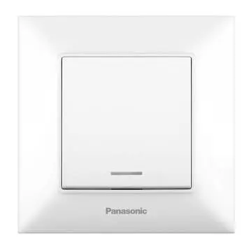 Выключатель Panasonic Arkedia Slim WNTC00442WH-RU белый