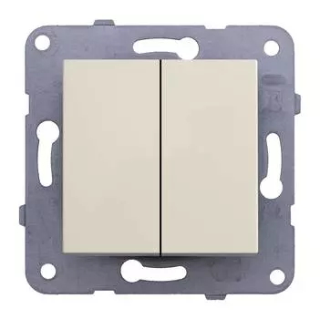 Выключатель Panasonic Karre&amp;Arkedia бежевый (wktt00092bg-ru)