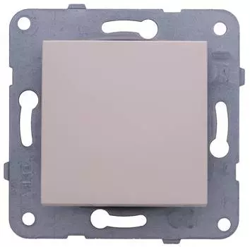 Выключатель Panasonic Karre&amp;Arkedia бежевый (wktt00432bg-ru)