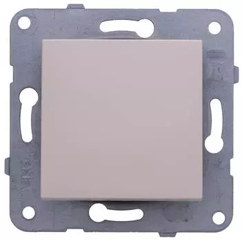 Выключатель Panasonic Karre&amp;Arkedia бежевый (wktt00442bg-ru)