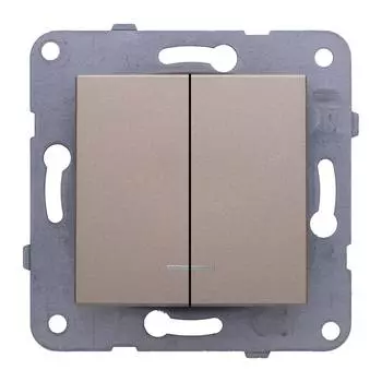 Выключатель Panasonic Karre&amp;Arkedia бронза (wktt00092br-ru)
