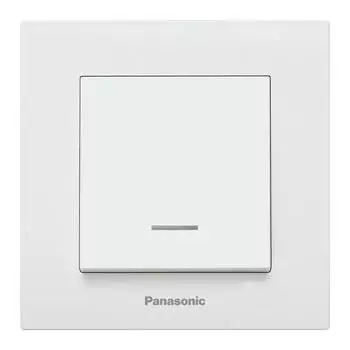 Выключатель Panasonic Karre Plus белый (wktc00022wh-ru)
