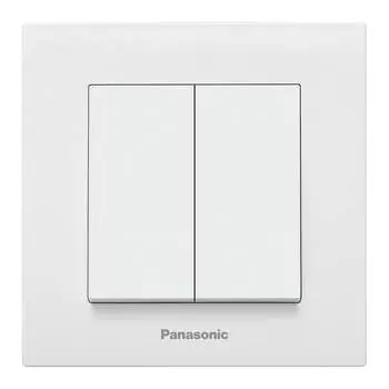 Выключатель Panasonic Karre Plus белый (wktc00092wh-ru)
