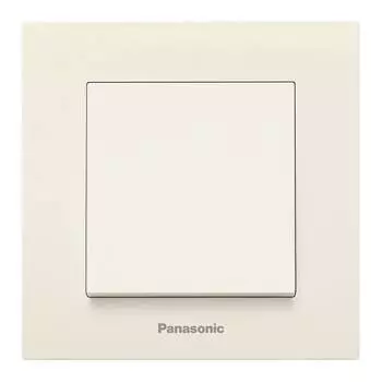 Выключатель Panasonic Karre Plus бежевый (wktc00432bg-ru)