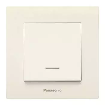 Выключатель Panasonic Karre Plus бежевый (wktc00442bg-ru)
