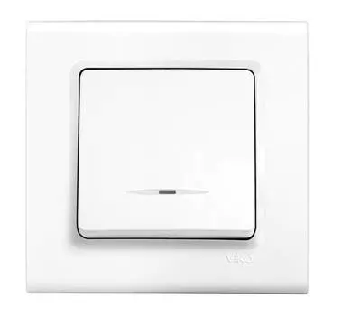 Выключатель Panasonic Linnera S белый глянцевый (91400019-ru)