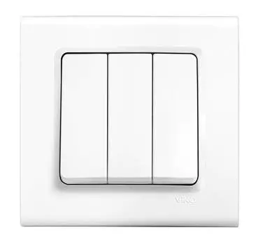 Выключатель Panasonic Linnera S белый глянцевый (91400068-ru)