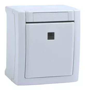 Выключатель Panasonic Pacific белый матовый (wptc40022wh-ru)