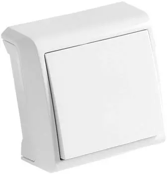 Выключатель Panasonic Vera белый глянцевый (90681001-ru)