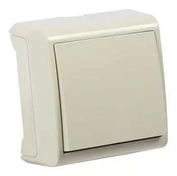 Выключатель Panasonic Vera белый глянцевый (90681201-ru)