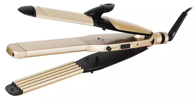 Выпрямитель Starwind SHC 7075 черный/шампань