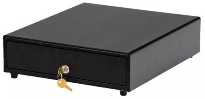 Ящик денеж. Атол SB-330-B черный (44421)