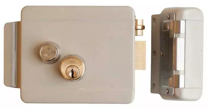 Замок электромеханический Falcon Eye FE-2369i серый