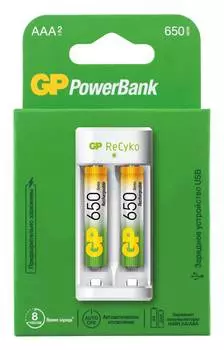 Зарядное устройство GP PowerBank GP E21165AAAHC-2CRB2