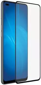 Защитное стекло DF oColor-20 для Oppo Reno 4 Lite (df ocolor-20 (black))