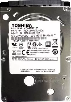 Жесткий диск Toshiba MQ04 1Tb MQ04ABF100