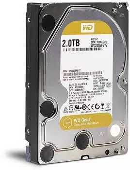 Жесткий диск WD Gold 2Tb WD2005FBYZ