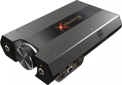 Звуковая карта USB Creative Sound BlasterX G6 (70sb177000000)