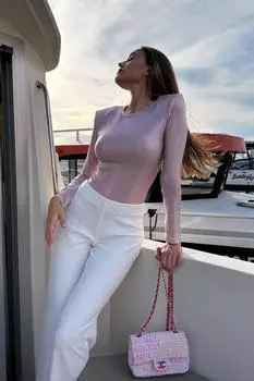 Боди из трикотажа с напылением