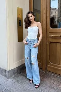 Боди на рельефном корсете