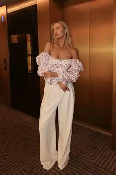 Брюки со складками