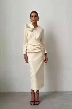 Юбка-макси прямая