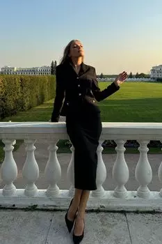 Юбка-макси прямая