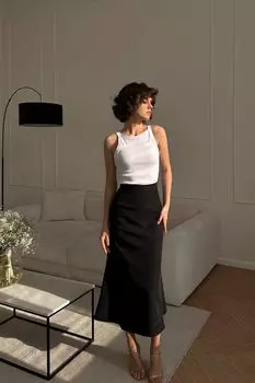 Юбка-миди из вискозы