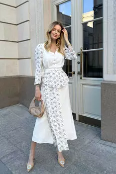 Юбка-миди на пуговицах