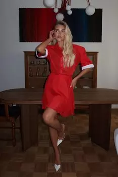 Юбка-мини двойная