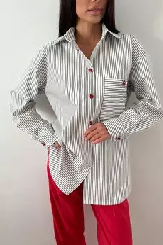 Рубашка свободного кроя