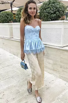 Топ-бюстье кружевной