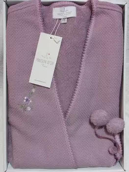 Банный халат Adelynn цвет: фиолетовый (L)