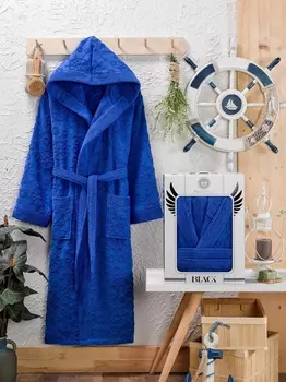 Банный халат Berbera цвет: светло-синий (xxxL)