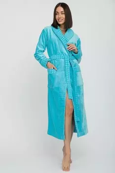 Банный халат Kimberlee цвет: бирюзовый (M)
