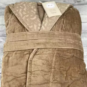 Банный халат Menola цвет: горчичный (L-XL)