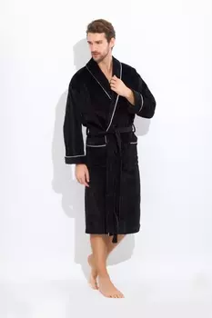 Банный халат Style Цвет: Черный (xxxL)