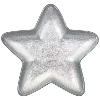 Блюдо Star silver shiny (17х17 см)