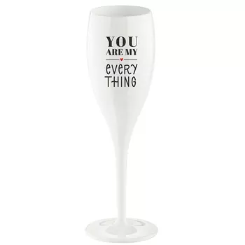 Бокал для шампанского Cheers No 1 You Are My Everything Superglas цвет: белый (100 мл)